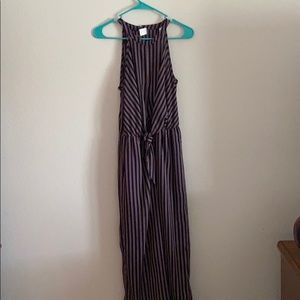 Sienna Sky Striped Jumpsuit